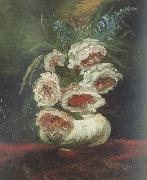 Vincent Van Gogh Vase wtih Peonies (nn04) Sweden oil painting reproduction